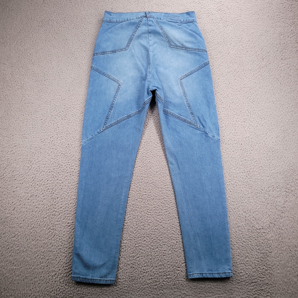 REVICE Jeans Womens‎ Size 29 Skinny Ankle Star High Rise Light Wash Denim 28x27